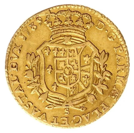 Duchy of Parma - Ferdinando I di Borbone, Gold Doppia, 1789